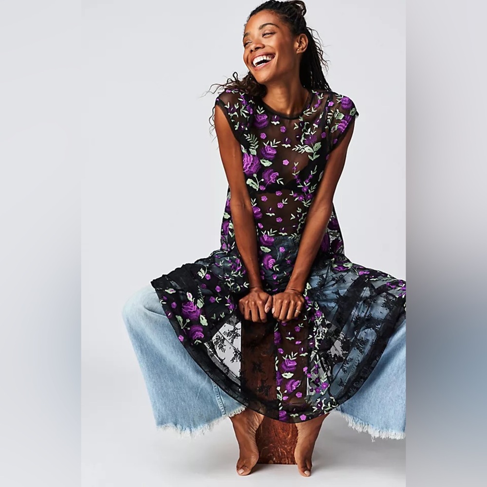 FREE PEOPLE Sky Bright Dress